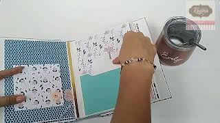 Álbum para fotos, Scrap hecho a mano. Scrapbook