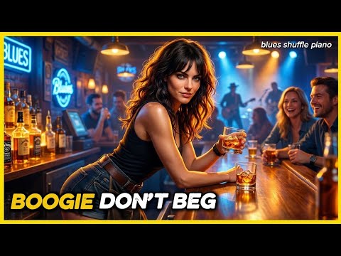 Boogie Don’t Beg — Whiskey Bar Blues Shuffle | Up-Tempo Piano Blues That Hits Hard