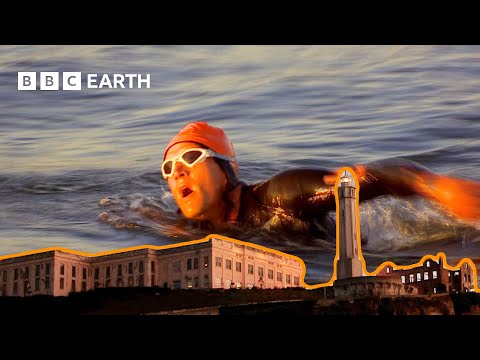 Deadly Swim From Alcatraz to San Francisco | Lonely Planet’s Year Of Adventures | BBC Earth Explore