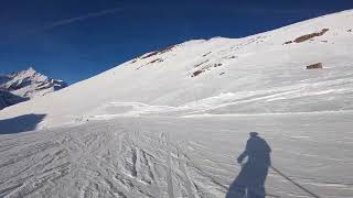 SKIING IN SWITZERLAND🇨🇭 | ZERMATT | Blue Run 14 | 2024 | 4K60