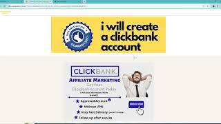 clickbank tutorial - كيفية التسجيل في كليك بانك و القبول فيه ؟