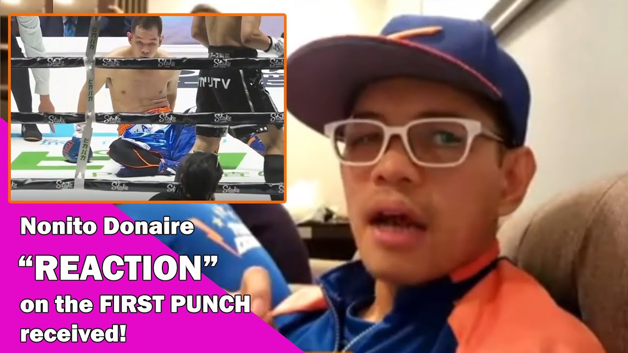 Nonito Donaire REACTIONS after the first punch knockout | We Still proud of you CHAMP! Idol ka namin
