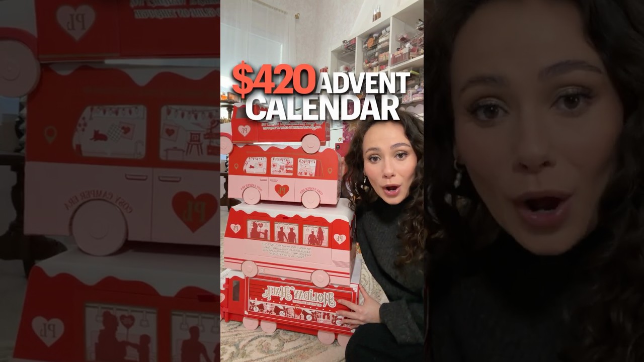 РАСПАКОВКА АДВЕНТ-КАЛЕНДАРЯ P LOUISE ЗА 420 ДОЛЛАРОВ! ТАК БЕЗУМНО ЧАСТЬ 1