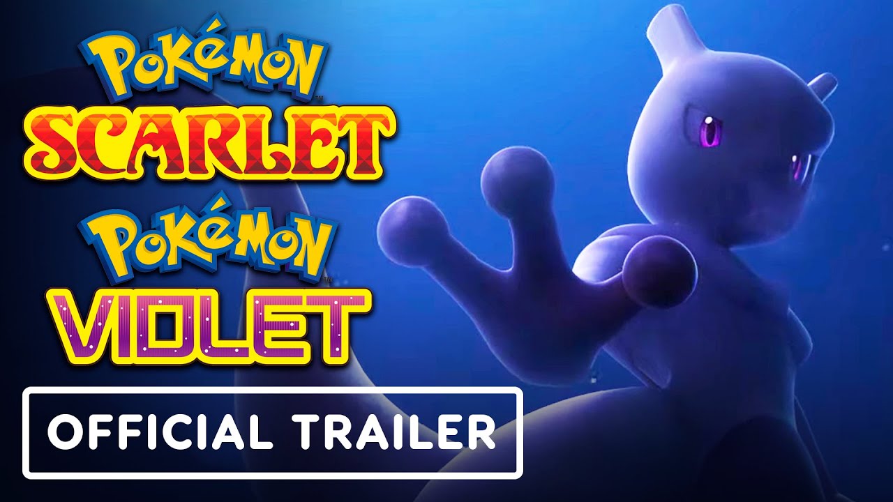 Pokemon Scarlet and Pokemon Violet – Official Mew and Mewtwo Trailer