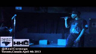 Cormega ( @RealCormega)  Freestyle @ - Toronto  concert April 4, 2013