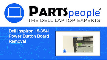 Dell Inspiron 15-3541 (P40F001) Power Button Board How-To Video Tutorial
