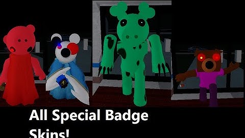 Piggy: Unstable Reality | Roleplay Special Badge Skins!