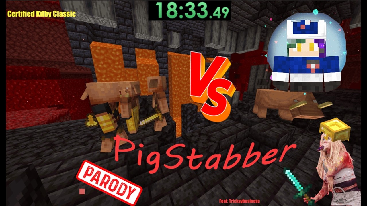 Pigstabber – Minecraft Parody ft. Lt_Tricks (Official Video)