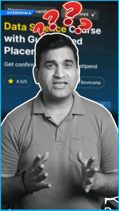 Internshala Data Science Course Full Detail| Placement Guarantee - YouTube