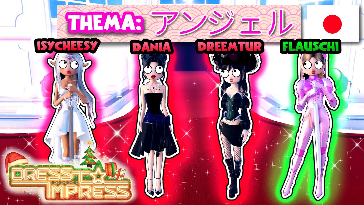 DRESS TO IMPRESS, aber das Spiel ist auf random Sprachen! mit @IsyCheesy @Flauschi @Dreemtum