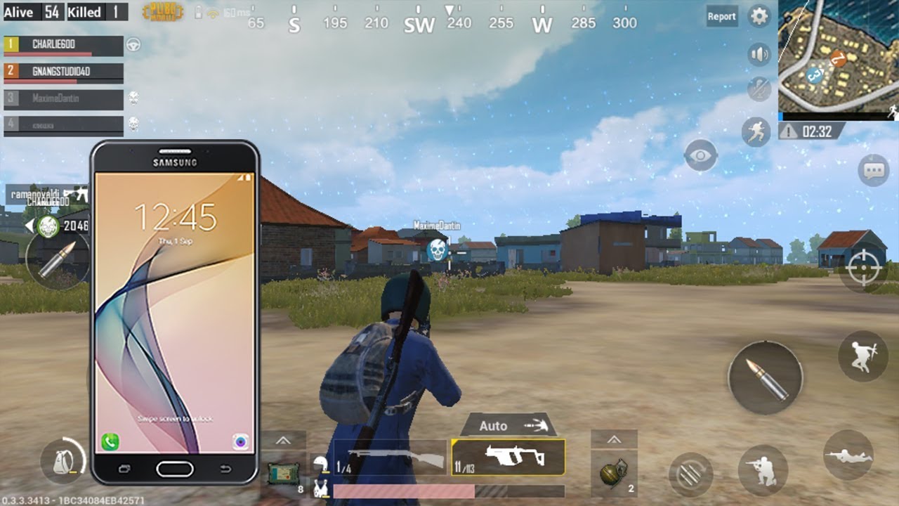 Play PUBG MOBILE on Galaxy J7 Prime - Test PART 3 - 