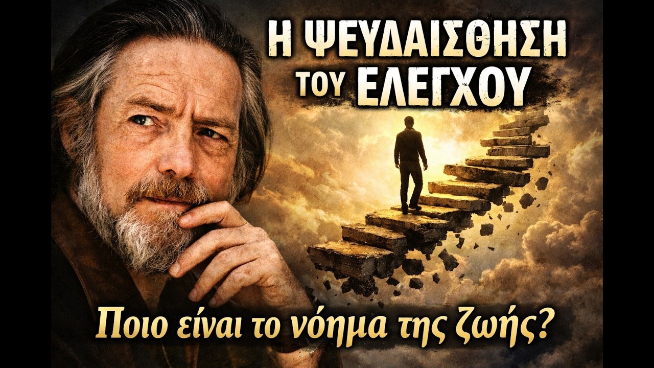 Alan Watts: Η ψευδαίσθηση του ελέγχου και το νόημα της ζωής (Ελληνικοί υπότιτλοι)