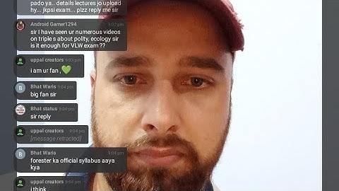 Waheed Sir Live About How To Continue Ur Preparation