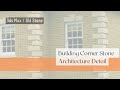 #41 3ds Max Building Corner Stone Architecture Detail | Classic Facade Modeling