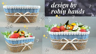 Recycle Broken Plastic Baskets / Diy Basket Organizer / Recycle Plastic Bottle / Diy Storage Basket