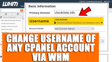 [🔴LIVE] How to change Primary domain name of any cPanel account via WHM?