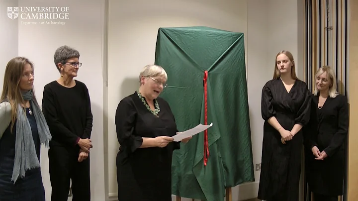 Unveiling the Dorothy Garrod portrait