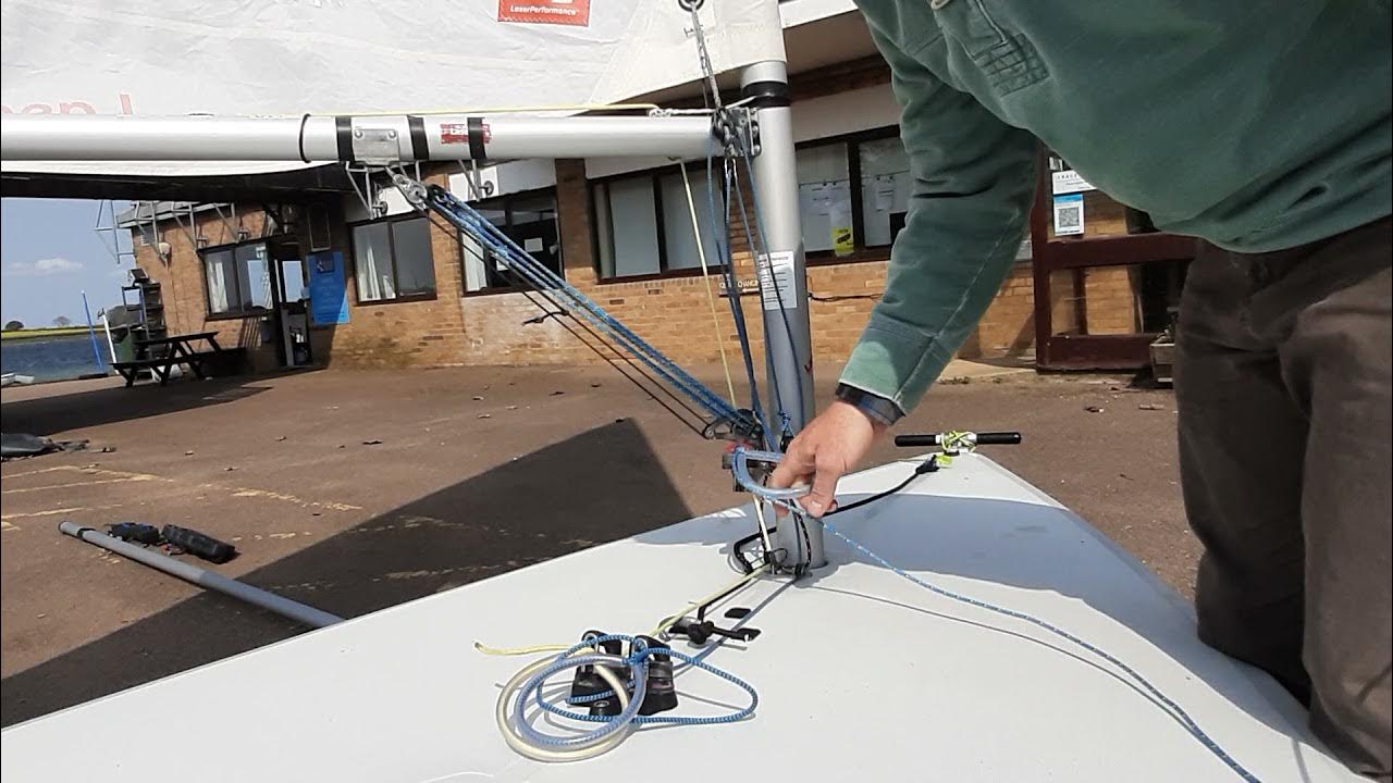 Laser dinghy kicker YouTube