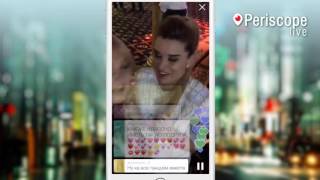 Дарья Пынзарь, Ксения Бородина в клубе в Periscope live