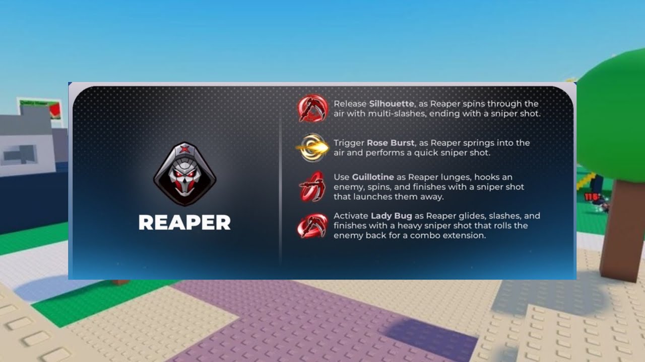 Playing As REAPER In Roblox Project Smash