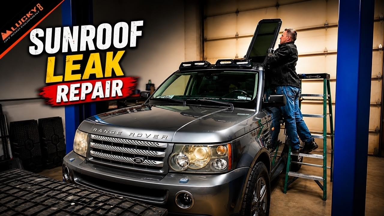 Range Rover Sport Sunroof Leaking? Fix It Fast - YouTube