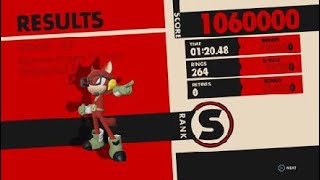 Sonic Forces Imperial Tower Speedrun 1:20.48 (Drill Wispon)