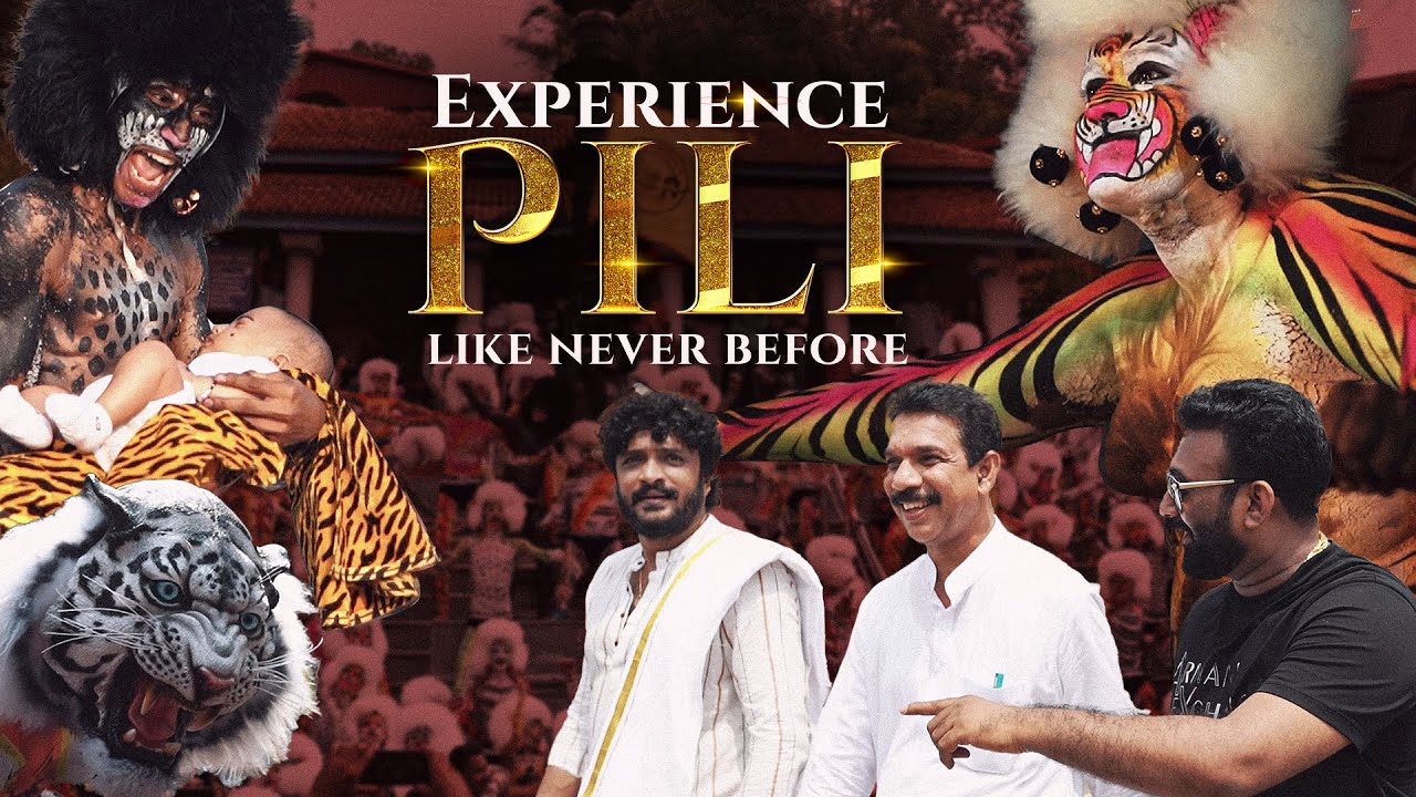 CINEMATIC EXPERIENCE of  BIRUVER KUDLA's Tiger Dance in 4K😳🔥