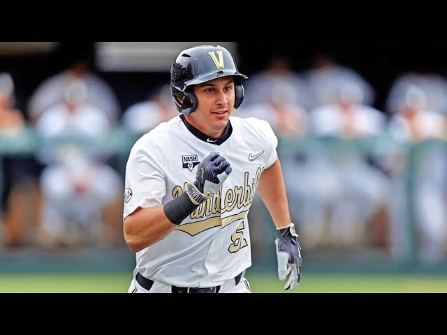 2019 MLB Draft: Vanderbilt slugger JJ Bleday is possible Marlins target -  Fish Stripes