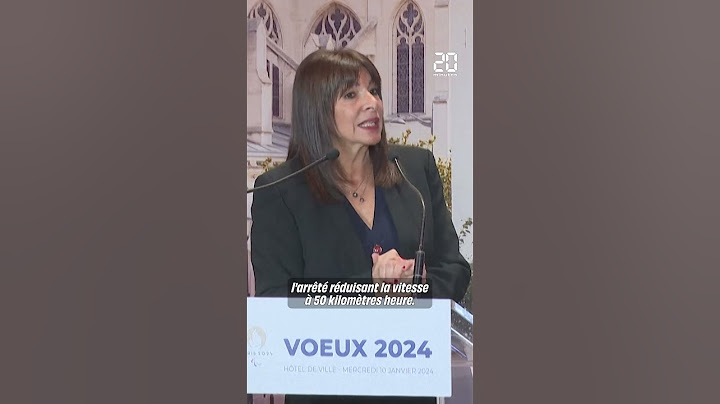 Anne Hidalgo confirme vouloir limiter le périphérique à 50km/h