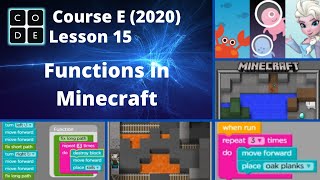Basic Programming | Code.org | Course E | Lesson 15
