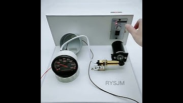 Universal 85mm Boat Tachometer Marine Tacho Meter Gauge LCD Hourmeter 6000RPM 8000 RPM Meter