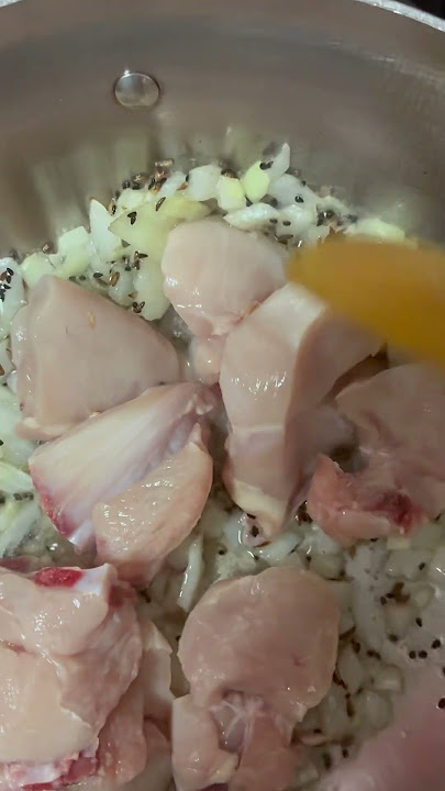 Murgh, Aloo, Mutter mix food recipe. (Chicken, Potato, Green Peas), ready within an hour.