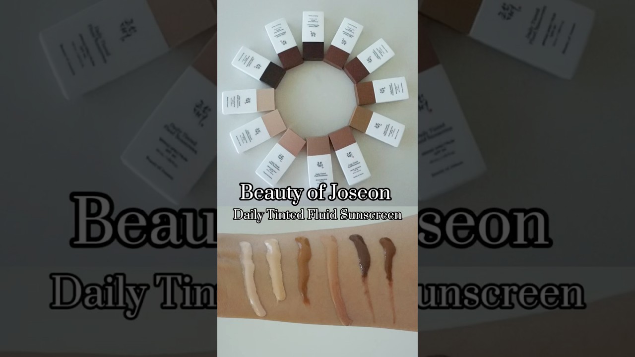 testing Beauty of Joseon’s Tinted Sunscreen