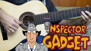 Video thumbnail of "Inspector Gadget Theme - Fingerstyle Guitar (Marcos Kaiser) #132"