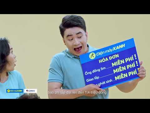 Video Mua Máy Lạnh Gree Mát Da - Chọn Điện Máy Xanh Mát Dạ - youtube