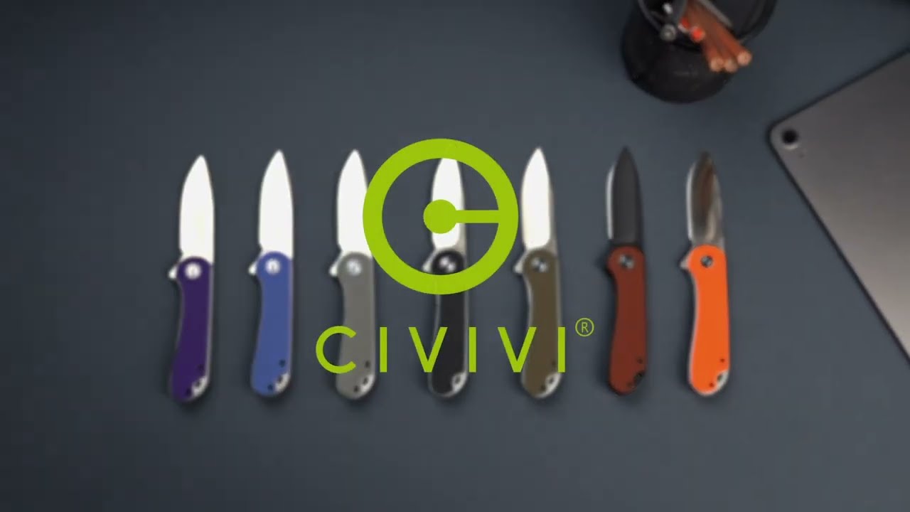 CIVIVI Elementum EDC Knife - G10 Handle D2 Blade