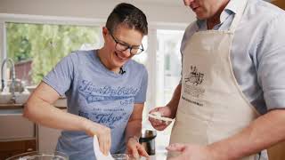 Watch a baking class in action as I show Bertie how I make my sourdough!