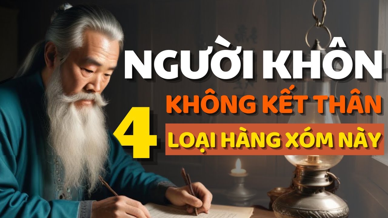 Cổ Nhân Dạy 4 Loại Hàng Xóm Không Nên KẾT THÂN - Triết Lý Cuộc Sống ...