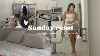 SUNDAY RESET: deep cleaning &amp; self care ♡