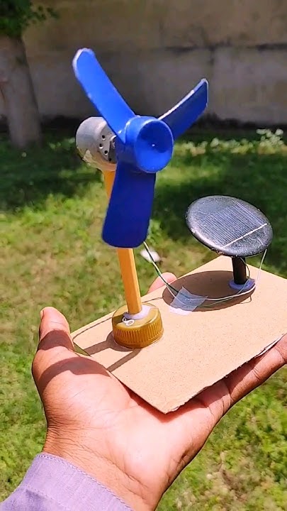 Diy Fan Solar Panel School Project / Awesome Ideas / Free Energy ... Circuit Diagram