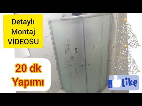 Video: Duşakabin Nasıl Monte Edilir