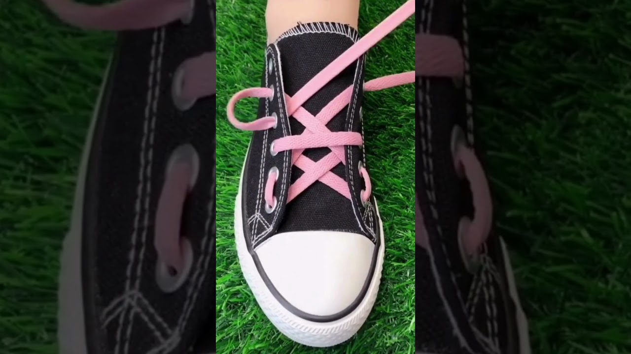 How to Lace Low Top Sneakers in a Creative Way 