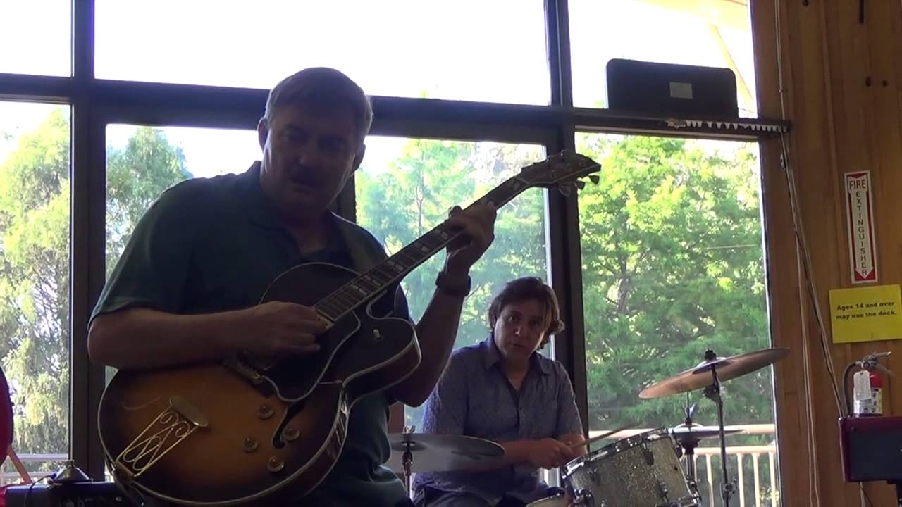 Little Charlie Baty and Organ Grinder Swing at Union City Library June 17, 2015