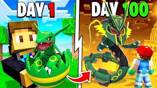 I SPENT 100 DAYS In LEGENDARY ONLY PIXELMON!