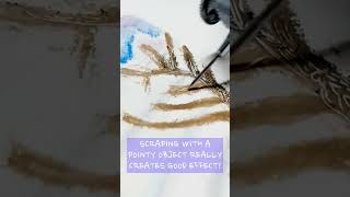 ADDING TEXTURE! #artillustration #winter #winterart #artworks #oilpastel #oilcolors Wealth