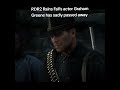 The Performance he brought in this always gets me,Rest in Peace #reddeadredemption2 #grahamgreene