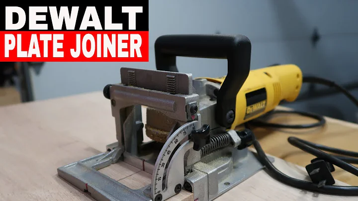 DEWALT PLATE JOINER - TOOL REVIEW TUESDAY- BISCUIT JOINTER