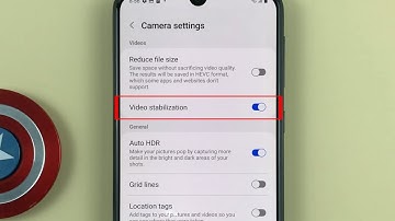 How to enable/disable Video stabilization on Samsung M31 Android 12