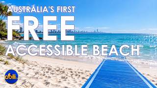 Wheelchair Users Can Actually Swim at This Gold Coast Beach! Introducing Nate’s Room | abiliTV