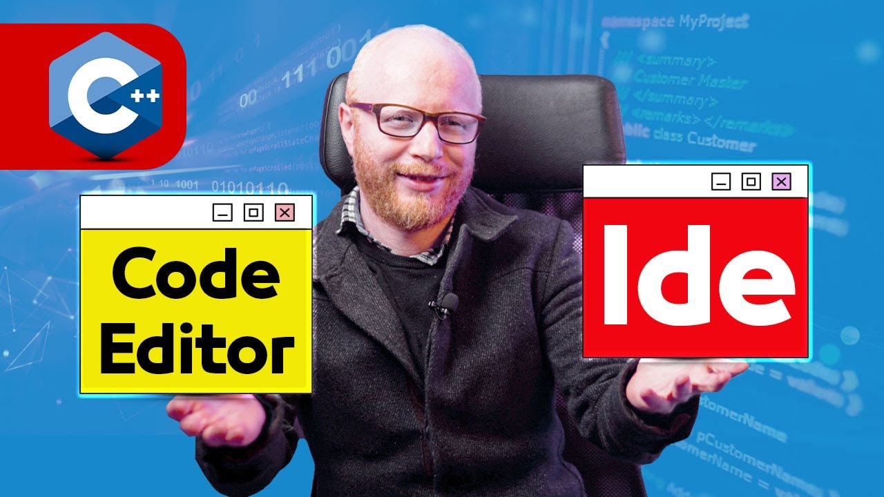 الفرق بين ال CODE EDITOR وال IDE - YouTube